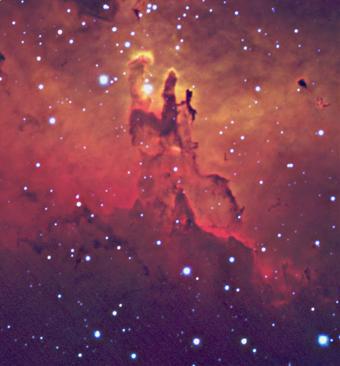 Eagle  Nebula (centre)