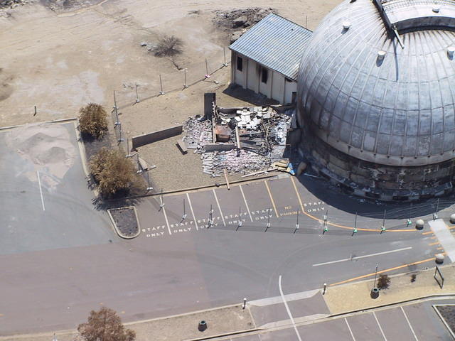 The 74 inch telescope