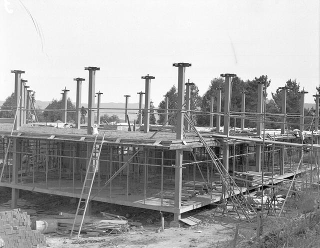 Duffield building construction, 1963