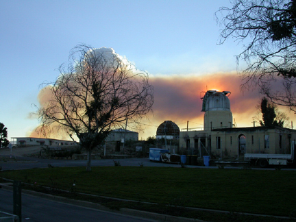 14 May 2004

Burning windrows (intentionally) west of Stromlo
