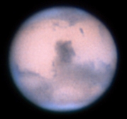 Mars viewed with ANU's 24-inch (60cm) telescope