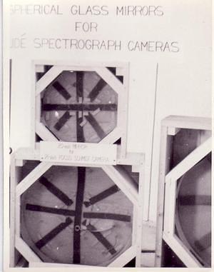Coude spectrograph, 1957