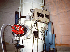 CCD camera used for support of RSAA MACHO, SN and exoplanet programs in the 1980s and 90s