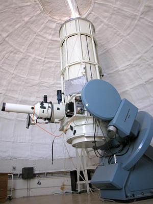 Reynolds, fitted with image-tube spectrograph, Nov 2002
