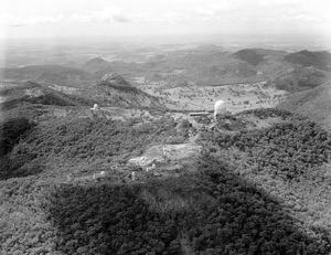 Aerial view, Oct 1974