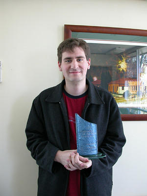 Brad Warren, ACT Young Australian of the Year, 2004