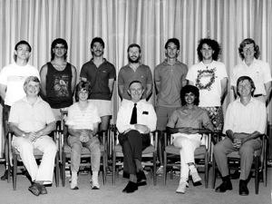 Scholars and supervisors, late 1980s