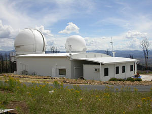 EOS/Geoscience Australia SLR facility, Mount Stromlo, Feb 2004