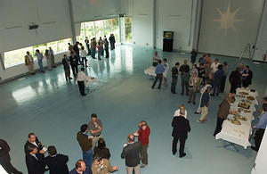 Guests in the Integration Hall