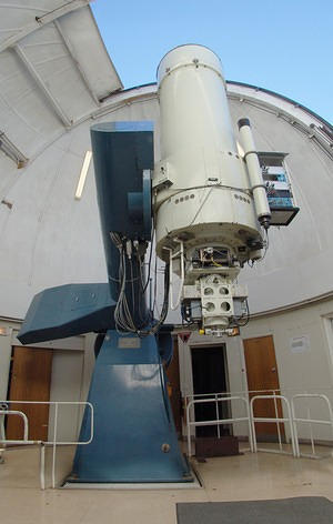 Siding Spring Observatory's 40 inch telescope (inside)