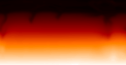 Side-view of the temperatures in a simulation of a white dwarf
