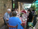 Lunch at Theo's
Helen, Brian, Helen, Andrew, Danni, Theo, Larissa, Anne