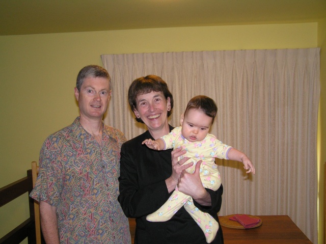 Uncle Bill, Aunt Anne and Zoe