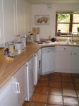 The kitchen had one of everything