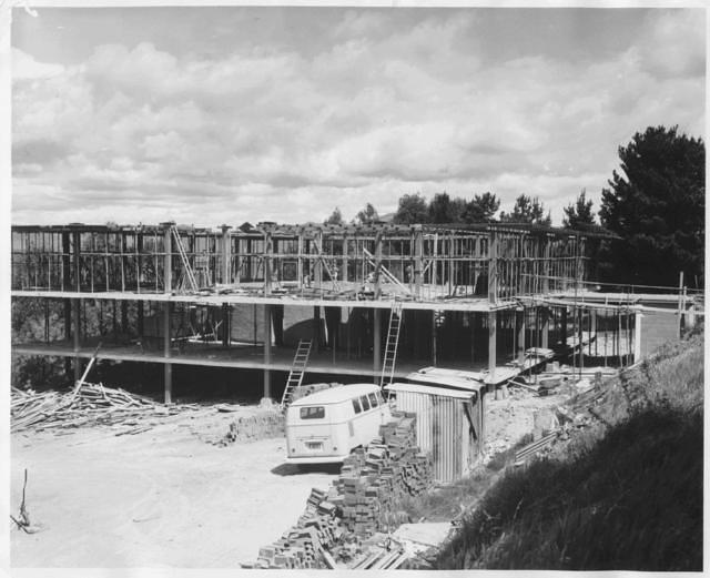 Construction of the Duffield building