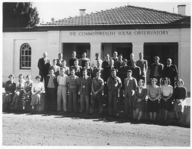 Staff outside the CSO