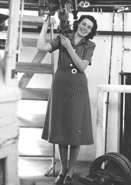 Beryl at the Oddie telescope