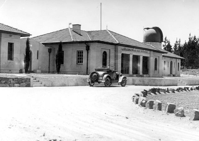 1935 - Road and retaining walls are complete