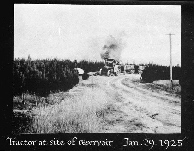 Steam tractor - 1925