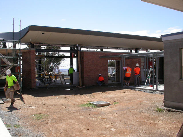 The Common Room from the courtyard