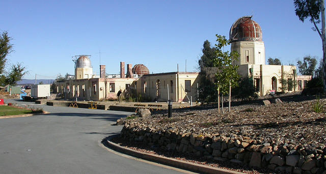 CSO viewed from the entrance road, looking west