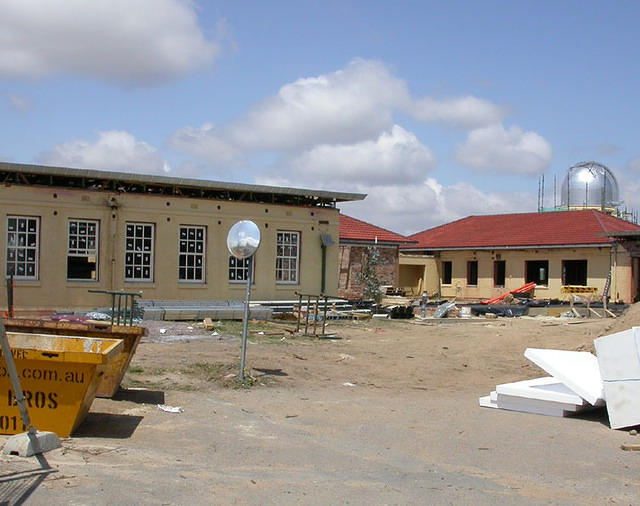 Windows are going in the academic offices