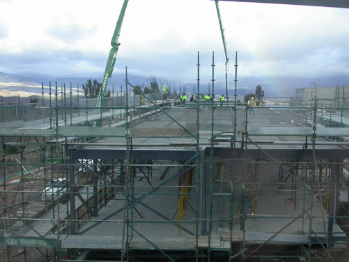 25 July 2005Pouring the second floor