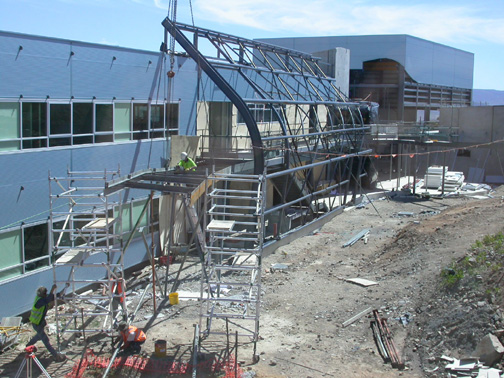5 Dec 2005walkway to Duffield under way