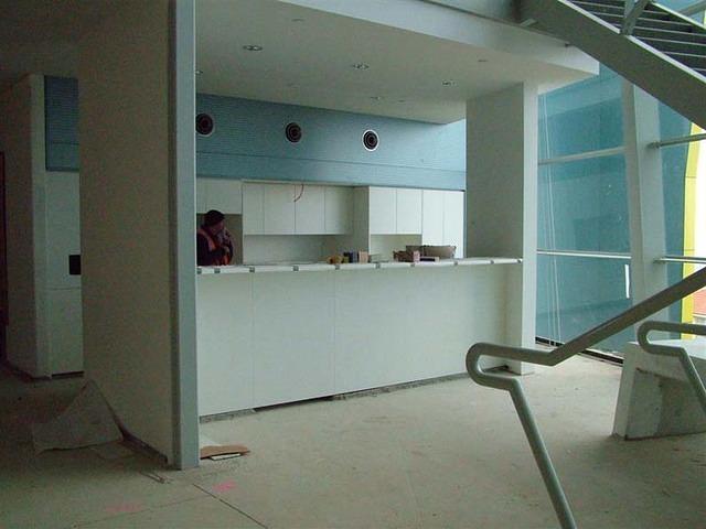 The tea room kitchen