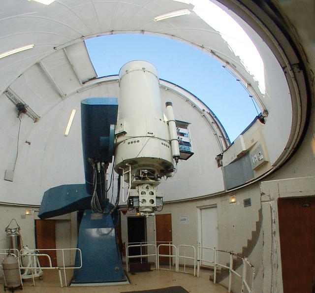 Siding Spring Observatory's 40 inch telescope (inside)