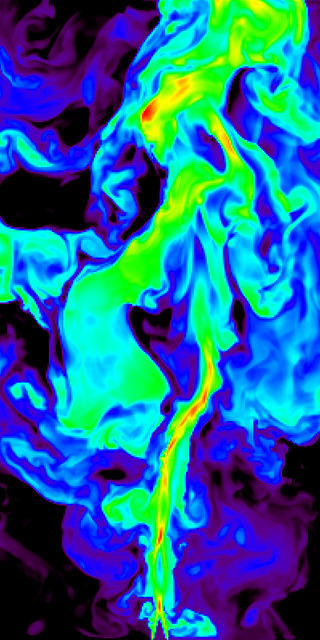 Twisting and shocking jets
