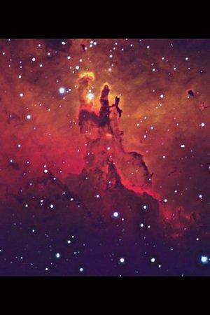 Centre of the Eagle Nebula