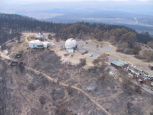 The Visitor's Centre, 74 inch telescope and Workshops