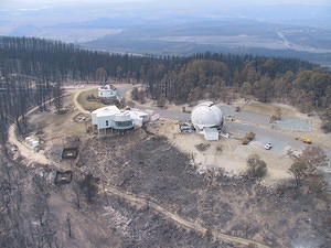 The Visitor's Centre and 74 inch telescope