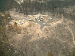 Devastation of The Oddie and SLR facility