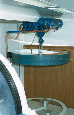 Aluminizing the 74" mirror