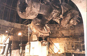 Damage to the 74" telescope