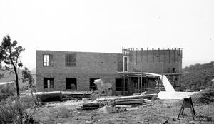 Construction of the 40" building