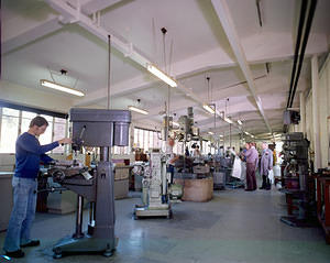 Mechanical workshop, 1980s