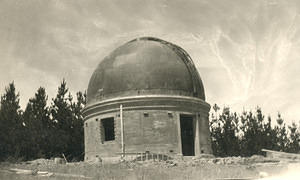 Reynolds dome  under construction, 1928