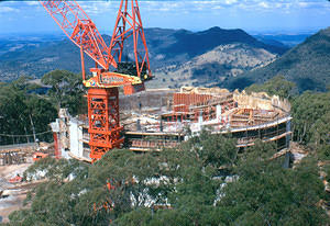 AAT construction,  mid-1972