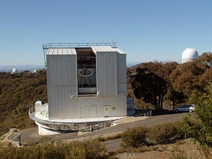 Siding Spring Observatory 2.3 m (enclousure, with the AAT off to the far right)
