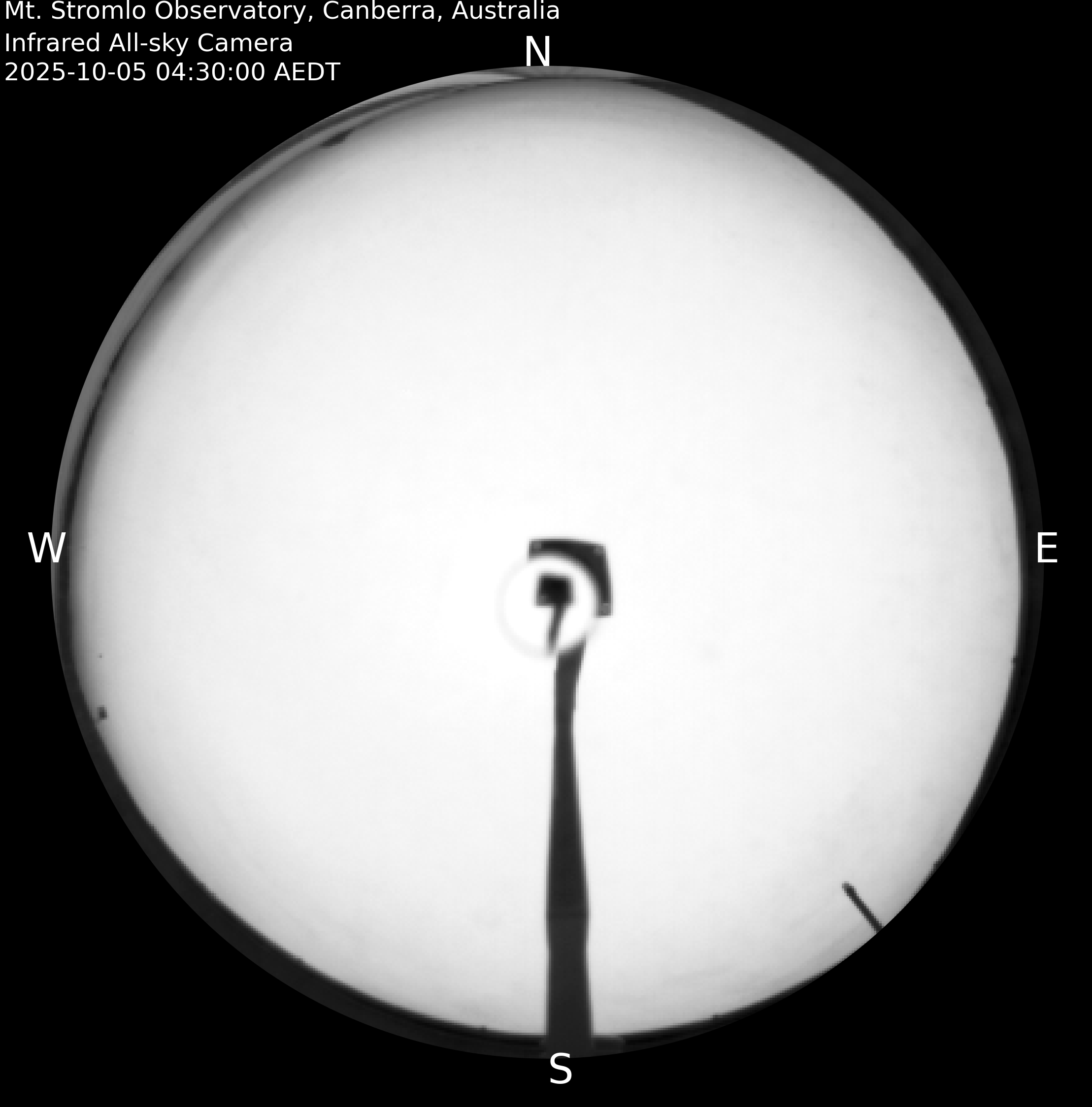 Mount Stromlo All Sky Infrared Camera